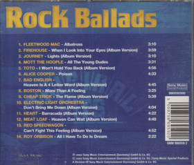V/A: Original Hits - Rock Ballads CD (Käyt)