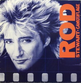 Rod Stewart: Camouflage LP (Käyt)