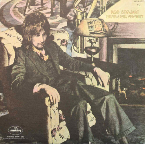 Rod Stewart: Never A Dull Moment LP (Käyt)