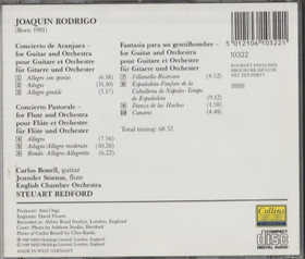 Rodrigo: Concierto de Aranjuez CD (Käyt)
