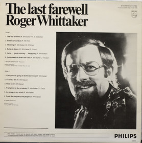 Roger Whittaker: The Last Farewell LP (Käyt)