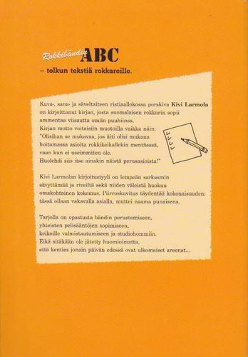 Rokkibändin ABC K5 (Uusi kirja)