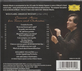 Mozart / Rolando Villazón / Antonio Pappano: Concert Arias CD (Käyt)