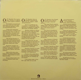 Rosenlewin Soittokunta: Rosenlew 125. LP (Käyt)