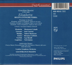 Rossini / Caballé / Carreras / Gianfranco Masini: Elisabetta 2CD Box