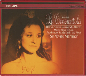 Rossini / Baltsa / Sir Neville Marriner: La Cenerentola 3CD Box (Käyt)