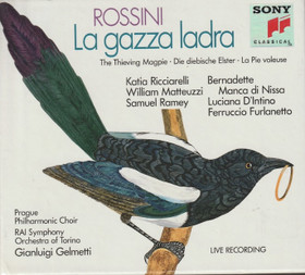 Rossini / Gianluigi Gelmetti: La Gazza Ladra 3CD Box (Käyt)