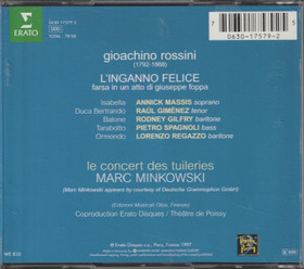 Rossini / Massis / Gimenez / Gilfrey / Minkowski: L'Inganno Felice CD 