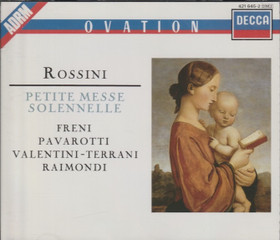Rossini / Pavarotti /Freni /Raimondi: Petite Messe Solennelle 2CD Käyt