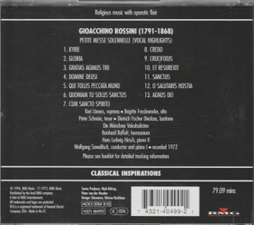 Rossini / Kari Lövaas / Sawallisch: Petite Messe Solennelle CD (Käyt)