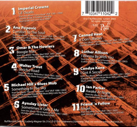 V/A: Where Blues Crosses Over... 10th Anniversary Sampler 2004 CD Käyt