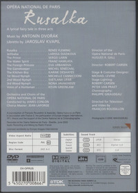 Dvorák / Fleming / Diadkova / Larin/ Conlon: Rusalka 2xDVD (Käyt)