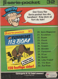 Semic serie-pocket 32 - Åsa Nisse K3+ (Käyt)
