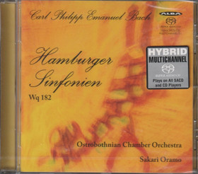 C.P.E Bach / OCO / Oramo: Symphonies 1-6 Wq 182. SACD (Mint)