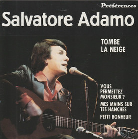 Salvatore Adamo: Préférences - Tombe La Neige CD (Käyt)