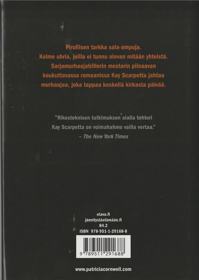 Patricia Cornwell: Samaa verta K4 (Käyt)