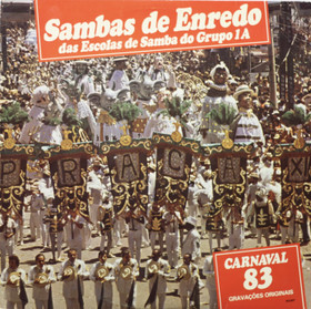 Sambas De Enredo Das Escolas De Samba do Grupo 1A: Carnaval 83 LP Käyt