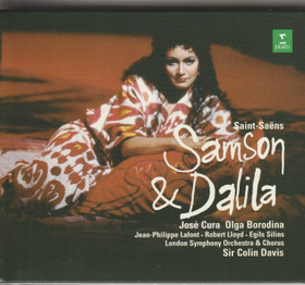 Saint-Saëns / Sir Colin Davis: Samson & Dalila 2CD (Käyt)