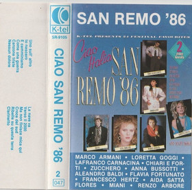 V/A: Ciao Italia San Remo '86 MC (Käyt)