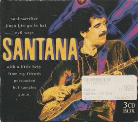 Santana: Santana 3CD Box (Käyt)
