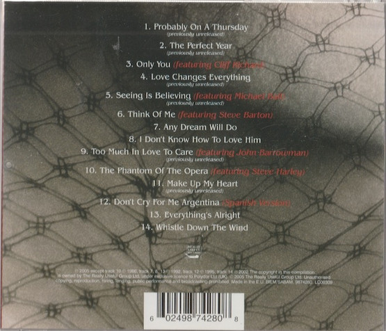 Sarah Brightman: Love Changes Everything CD (Käyt)