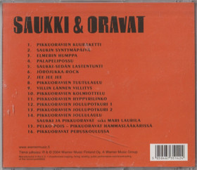 Saukki & Oravat: Saukki & Oravat CD (Käyt)