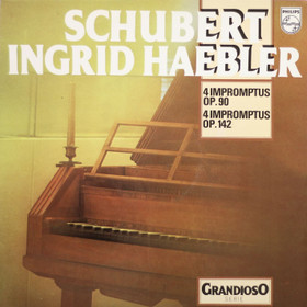 Schubert / Ingrid Haebler: Impromptus, Op. 90 & 142 LP (Käyt)