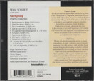 Franz Schubert / Marcus Creed: Nachtgesang CD (Käyt)