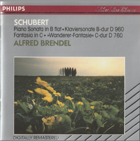 Schubert / Alfred Brendel: Sonata In B Flat, D.960 / Fantasia In C. CD