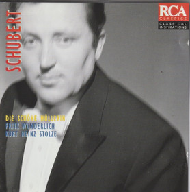 Schubert / Wunderlich / Stolze: Die Schöne Müllerin CD (Käyt)