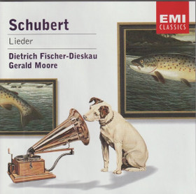 Franz Schubert /Dietrich Fischer-Dieskau /Gerald Moore: Lieder CD Käyt
