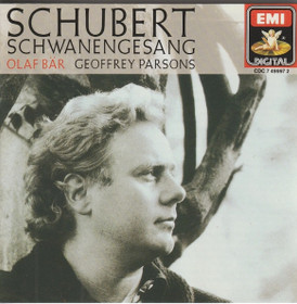 Schubert / Olaf Bär / Geoffrey Parsons: Schwanengesang CD (Käyt)