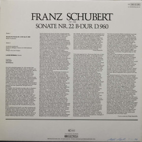 Schubert: Sonate N 22 B-Dur D.960 LP (Käyt)