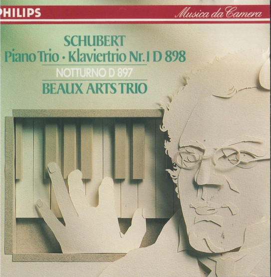 Schubert / Beaux Arts Trio: Piano Trio Nr. 1 D 898 / Notturno D 897 CD