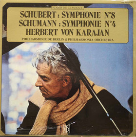 Schubert/Schumann: Schubert-Symphonie N°8, Schumann-Symphonie N°4 LP