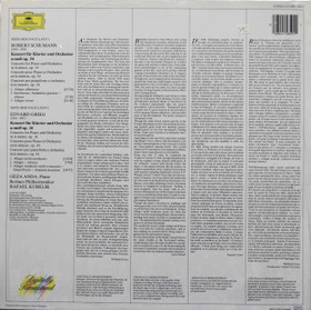 Schumann / Grieg: Klavierkonzerte LP (Mint)