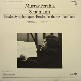 Schumann / Perahia: Symphonic Etudes / Posthumous Etudes /Papillons LP