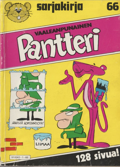 Semicin sarjakirja 66 - Vaaleanpunainen pantteri K3- (Käyt)