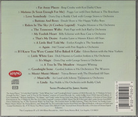 V/A: Sentimental Journey - Pop Vocal Classics, Vol. 2 (1947-1950) CD