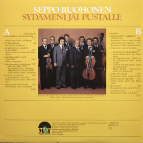 Seppo Ruohonen: Sydämeni jäi pustalle LP (Käyt)