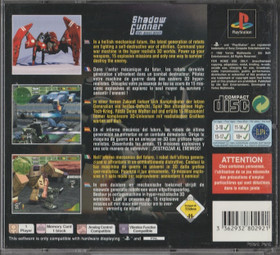 Shadow Gunner - The Robot Wars PSone (Käyt)