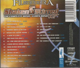 Film Score Orchestra: Shaken & Stirred CD (Käyt)