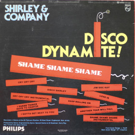 Shirley And Company: Shame Shame Shame LP (Käyt)