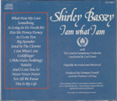 Shirley Bassey: I Am What I Am CD (Käyt)