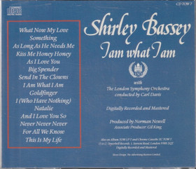 Shirley Bassey: I Am What I Am CD (Käyt)