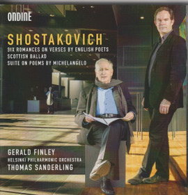 Shostakovich / Gerald Finley / Thomas Sanderling: Six Romances CD Käyt