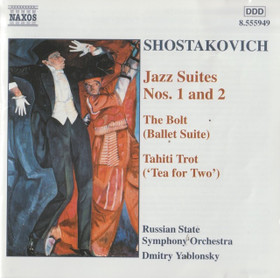 Shostakovich/ Dmitry Yablonsky: Jazz Suites Nos. 1 And 2. CD (Käyt)