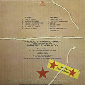 Showaddywaddy: Red Star LP (Käyt)