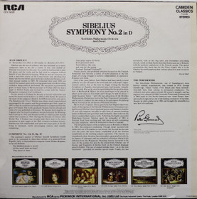 Sibelius / Antal Dorati: Symphony No. 2 in D. LP (Käyt)