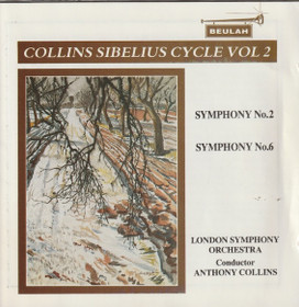 Jean Sibelius / Anthony Collins: Symphony No.2 & No. 6. CD (Käyt)